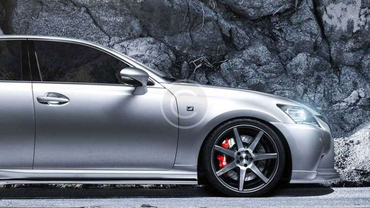 Lexus GS Luxury Tuning with Vossen and Spec-D